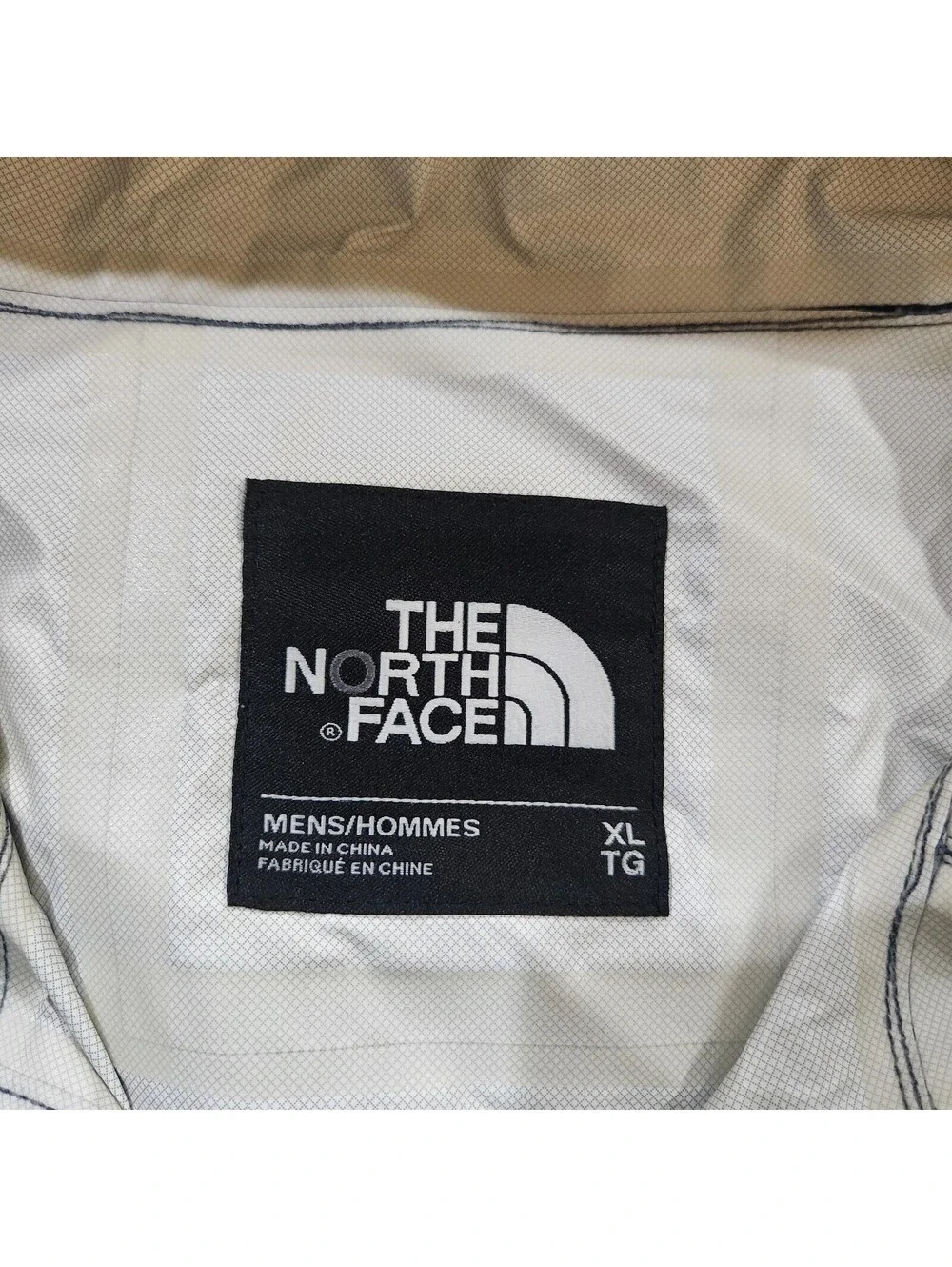The North Face HyVent 2.5L Jacket Mens XL Navy Blue Hooded Rain Windbreaker Coat